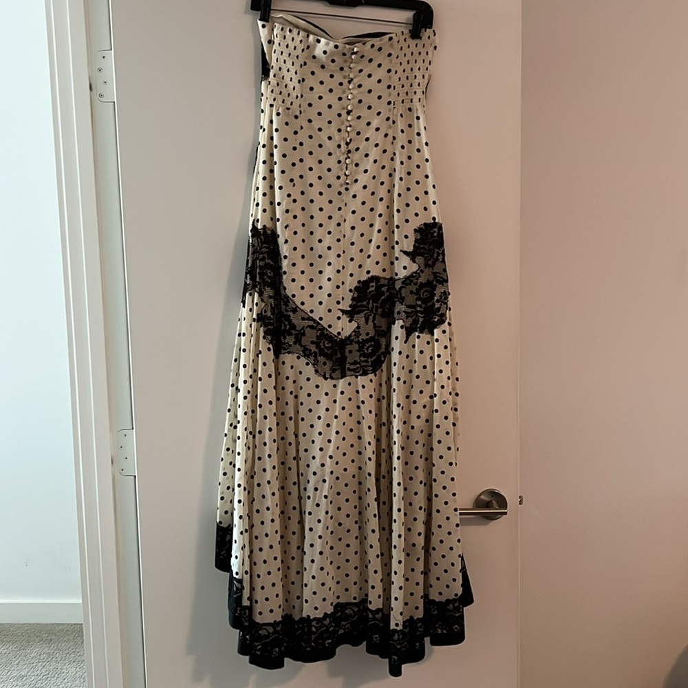 Freepeople Polka Dot Strapless Dress - Picture 4 of 10